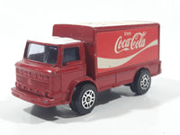 Vintage Corgi Juniors Enjoy Coca-Cola Leyland Terrier Delivery Container Semi Truck Red Die Cast Toy Car Vehicle Made in Gt. Britain