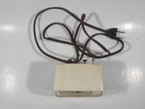 Vintage General Electric 3 1/2" Tall Plug In Alarm Clock Model LR-207 Made in Toronto Canada
