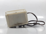 Vintage General Electric 3 1/2" Tall Plug In Alarm Clock Model LR-207 Made in Toronto Canada