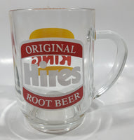 Vintage Hires Root Beer Soda Pop Beverage Burger King Restaurants Clear Large Round Glass Mug