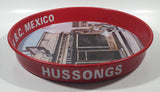 Rare Vintage Hussongs Bar Cantina Baja Ensenada B.C. Mexico 13 1/4" Metal Beverage Serving Tray