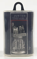 Casa Loma Toronto Canada Pewter Metal Thimble In Case