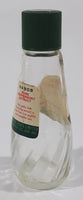 Vintage Nabob Pure Peppermint Extract 2 Fl Oz. 4 1/4" Tall Glass Spice Jar