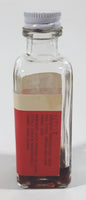 Vintage Empress Imitation Rum Extract 57 mL 4" Tall Glass Spice Jar