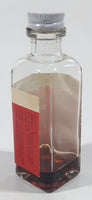 Vintage Empress Imitation Rum Extract 57 mL 4" Tall Glass Spice Jar