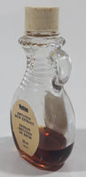 Vintage Empress Imitation Rum Extract 60 mL 4 1/2" Tall Glass Spice Jar