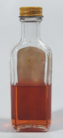 Vintage Watkin's Imitation Pinaepple Extract 2 Fluid Ounces 5" Tall Glass Spice Jar