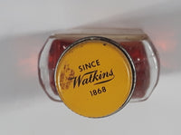 Vintage Watkin's Imitation Pinaepple Extract 2 Fluid Ounces 5" Tall Glass Spice Jar