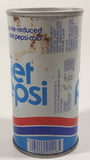 Vintage 1970s Diet Pepsi Calorie Reduced 4 5/8" Tall Metal Soda Pop Can