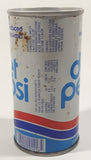 Vintage 1970s Diet Pepsi Calorie Reduced 4 5/8" Tall Metal Soda Pop Can
