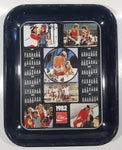 Vintage 1982 Coca-Cola Coke Youth Outdoors Beach Skiing Sports Calendar Beverage Serving Tray