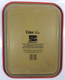 Vintage 1990 Coca-Cola Baseball 1907 Advertisement Red Metal Beverage Serving Tray