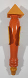 Pyramid Brewing Est. 1984 Apricot Ale Unfiltered Wheat Ale Orange 11 1/2" Long Wood Beer Pull Handle Tap