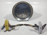 Vintage Elephant Carry Plane 10 1/2" Tall Tin Metal Key Wind Up Toy Made in China