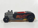 1994 McDonald's Hot Wheels Roadster Flame Rider Black Die Cast Toy Hot Rod Car Vehicle