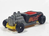 1994 McDonald's Hot Wheels Roadster Flame Rider Black Die Cast Toy Hot Rod Car Vehicle