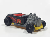 1994 McDonald's Hot Wheels Roadster Flame Rider Black Die Cast Toy Hot Rod Car Vehicle