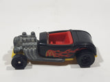 1994 McDonald's Hot Wheels Roadster Flame Rider Black Die Cast Toy Hot Rod Car Vehicle