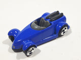 2003 Hot Wheels McDonald's World Race Series Wave Ripper Surf Boarder Dark Blue Die Cast Toy Car Vehicle