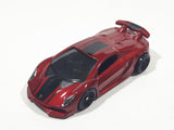 2019 Hot Wheels HW Exotics Lamborghini Sesto Elemento Dark Red Die Cast Toy Car Vehicle