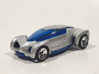 2003 Hot Wheels First Editions 2002 Autonomy Concept Silver Die Cast Toy Car Vehicle with Removable Body