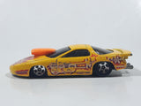 2000 Hot Wheels First Editions Pro Stock Firebird Yellow Die Cast Toy Race Car Vehicle