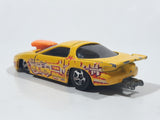 2000 Hot Wheels First Editions Pro Stock Firebird Yellow Die Cast Toy Race Car Vehicle