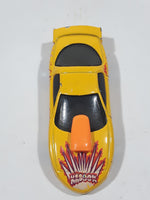 2000 Hot Wheels First Editions Pro Stock Firebird Yellow Die Cast Toy Race Car Vehicle