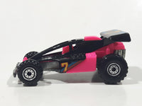 1992 Hot Wheels Shock Factor Black and Pink Die Cast Toy Car Vehicle