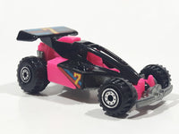 1992 Hot Wheels Shock Factor Black and Pink Die Cast Toy Car Vehicle