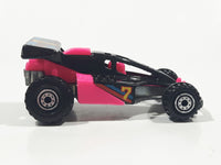 1992 Hot Wheels Shock Factor Black and Pink Die Cast Toy Car Vehicle