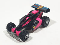 1992 Hot Wheels Shock Factor Black and Pink Die Cast Toy Car Vehicle