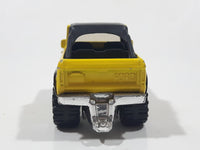 2010 Matchbox Camping Adventure Ford Bronco 4x4 1972 Yellow Die Cast Toy Car Vehicle