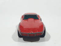 1982 Hot Wheels Gold Hot Ones Corvette Stingray Red Die Cast Toy Car Vehicle - Hong Kong