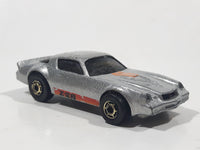 1983 Hot Wheels Chevrolet Camaro Z28 Metalflake Grey Die Cast Toy Muscle Car Vehicle - Malaysia