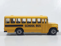 1989 Hot Wheels Workhorses School Bus Yellow Die Cast Toy Car Vehicle