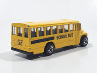 1989 Hot Wheels Workhorses School Bus Yellow Die Cast Toy Car Vehicle