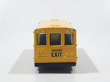 1989 Hot Wheels Workhorses School Bus Yellow Die Cast Toy Car Vehicle