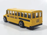 1989 Hot Wheels Workhorses School Bus Yellow Die Cast Toy Car Vehicle