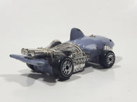 1987 Hot Wheels Speed Demons Sharkruiser Grey Die Cast Toy Car Shark Shaped Vehicle - UH