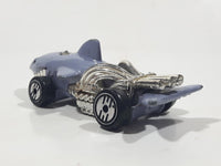 1987 Hot Wheels Speed Demons Sharkruiser Grey Die Cast Toy Car Shark Shaped Vehicle - UH