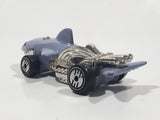 1987 Hot Wheels Speed Demons Sharkruiser Grey Die Cast Toy Car Shark Shaped Vehicle - UH