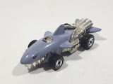 1987 Hot Wheels Speed Demons Sharkruiser Grey Die Cast Toy Car Shark Shaped Vehicle - UH