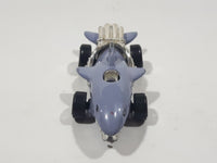 1987 Hot Wheels Speed Demons Sharkruiser Grey Die Cast Toy Car Shark Shaped Vehicle - UH