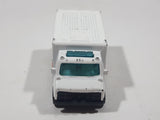 1989 Hot Wheels Workhorses American Ambulance White Die Cast Toy Car Emergency Paramedics Rescue Vehicle with Opening Rear Doors