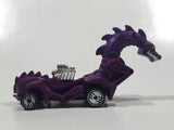 1988 Hot Wheels Rodzilla Purple Die Cast Toy Car Vehicle