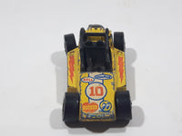 Vintage 1977 Hot Wheels Rock Buster Yellow Die Cast Toy Car Vehicle