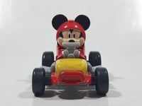 2016 Mattel Disney Roadster Racers Mickey Mouse Hot Rod #28 Plastic and Metal Die Cast Toy Car Vehicle