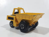 Vintage 1976 Matchbox Lesney Superfast Site Dumper Truck Yellow No. 26 Die Cast Toy Car Construction Equipment Machinery Vehicle - Made in England