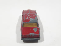 Vintage 1979 Lesney Matchbox Superfast No. 39 Rolls Royce Silver Shadow II Dark Red Die Cast Toy Car Vehicle with Opening Doors